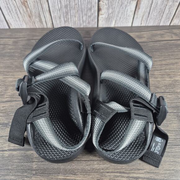Chaco Z Classic Strappy Sandals Men's Sz 10 Black Gray (EUC) J105961 - Picture 6 of 8